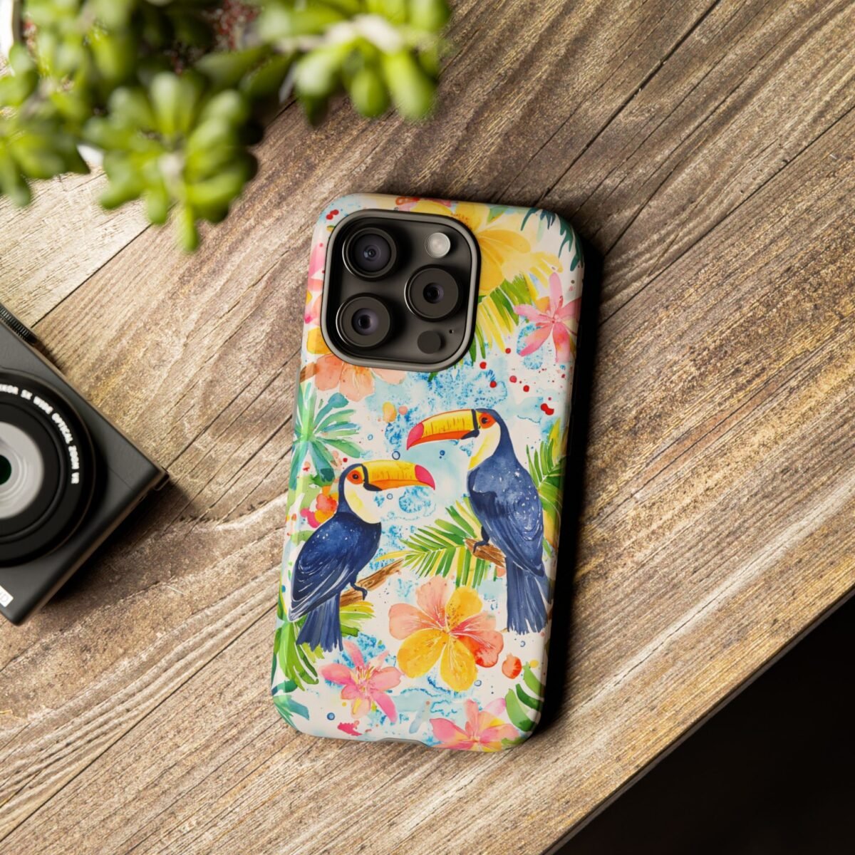 10472770212679495246_2048.jpeg Tropic Phone Case Tropical Toucan Phone Case iPhone Samsung Galaxy Google Pixel Tropical Palm Phone Case Summer Phone Casing iPhone 16 Case