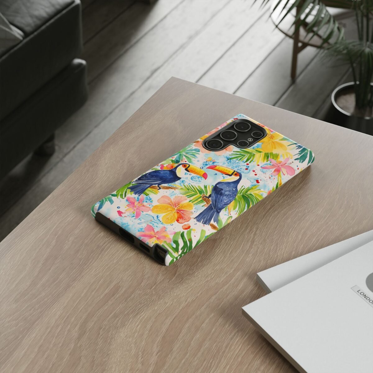 10632185536460534654_2048.jpeg Tropic Phone Case Tropical Toucan Phone Case iPhone Samsung Galaxy Google Pixel Tropical Palm Phone Case Summer Phone Casing iPhone 16 Case