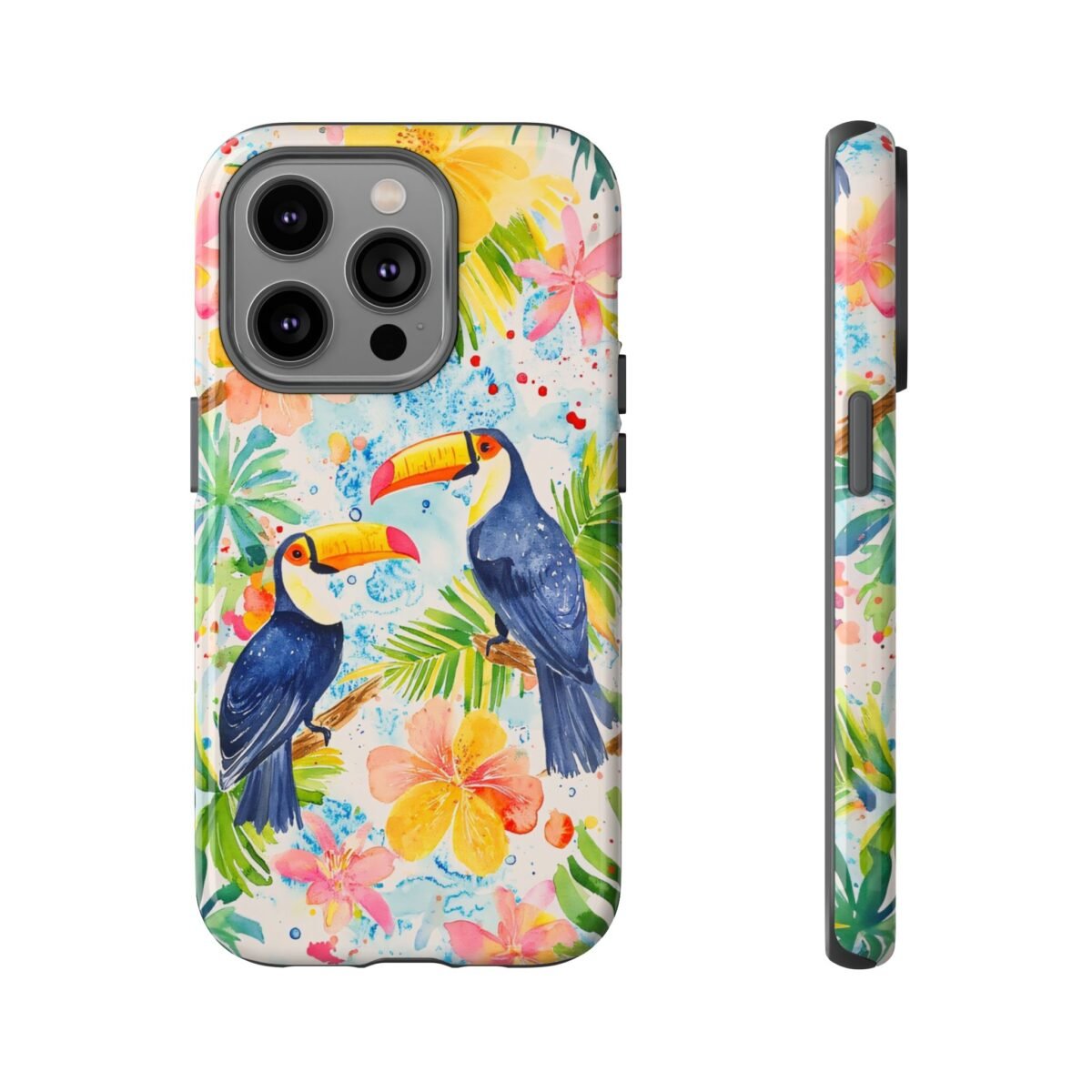 12570748895262313407_2048.jpeg Tropic Phone Case Tropical Toucan Phone Case iPhone Samsung Galaxy Google Pixel Tropical Palm Phone Case Summer Phone Casing iPhone 16 Case