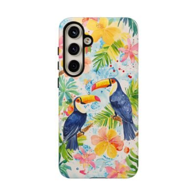 14004757283025344325_2048.jpeg Tropic Phone Case Tropical Toucan Phone Case iPhone Samsung Galaxy Google Pixel Tropical Palm Phone Case Summer Phone Casing iPhone 16 Case
