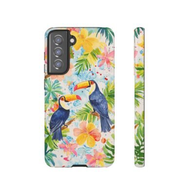 15158132397290242524_2048.jpeg Tropic Phone Case Tropical Toucan Phone Case iPhone Samsung Galaxy Google Pixel Tropical Palm Phone Case Summer Phone Casing iPhone 16 Case