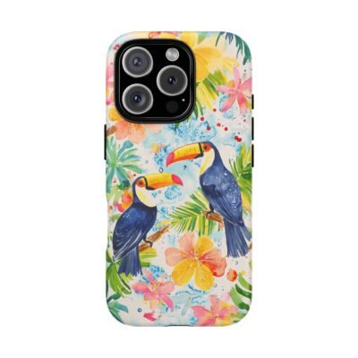 1641878781439382379_2048.jpeg Tropic Phone Case Tropical Toucan Phone Case iPhone Samsung Galaxy Google Pixel Tropical Palm Phone Case Summer Phone Casing iPhone 16 Case