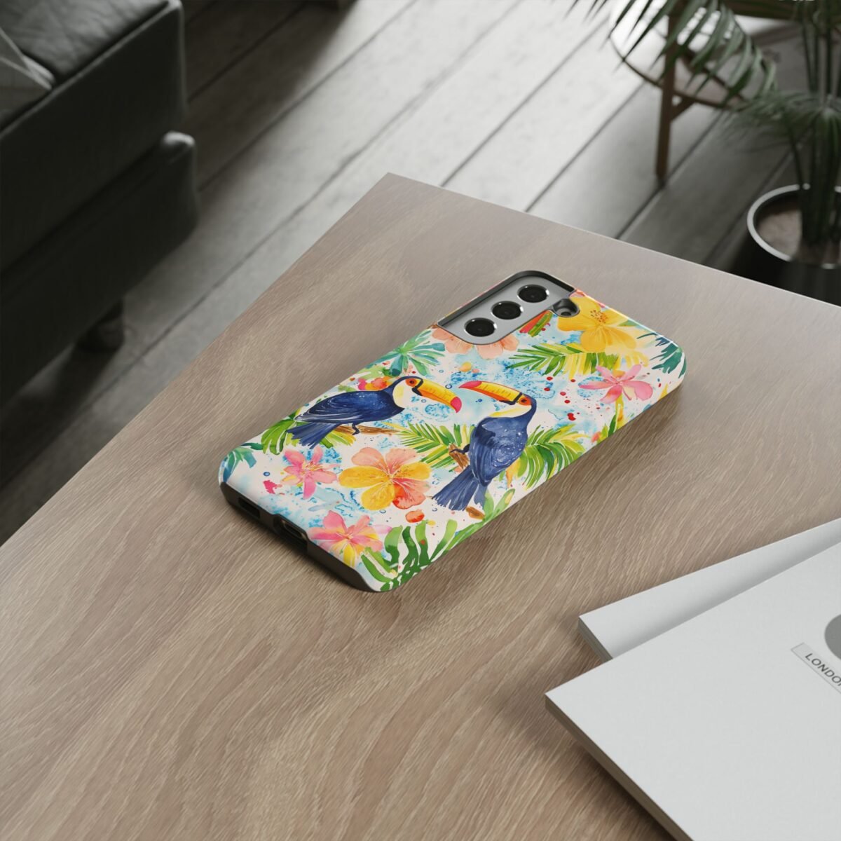 16762359229015298521_2048.jpeg Tropic Phone Case Tropical Toucan Phone Case iPhone Samsung Galaxy Google Pixel Tropical Palm Phone Case Summer Phone Casing iPhone 16 Case