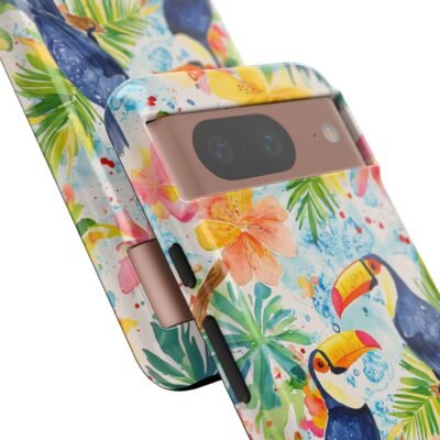 2156877537929468834_2048.jpeg Tropic Phone Case Tropical Toucan Phone Case iPhone Samsung Galaxy Google Pixel Tropical Palm Phone Case Summer Phone Casing iPhone 16 Case