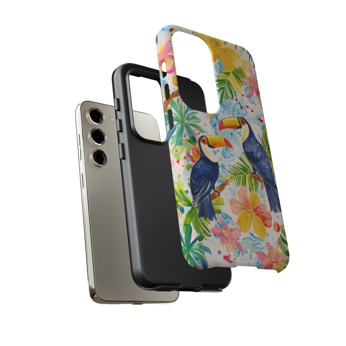 2895831281141010787_2048.jpeg Tropic Phone Case Tropical Toucan Phone Case iPhone Samsung Galaxy Google Pixel Tropical Palm Phone Case Summer Phone Casing iPhone 16 Case