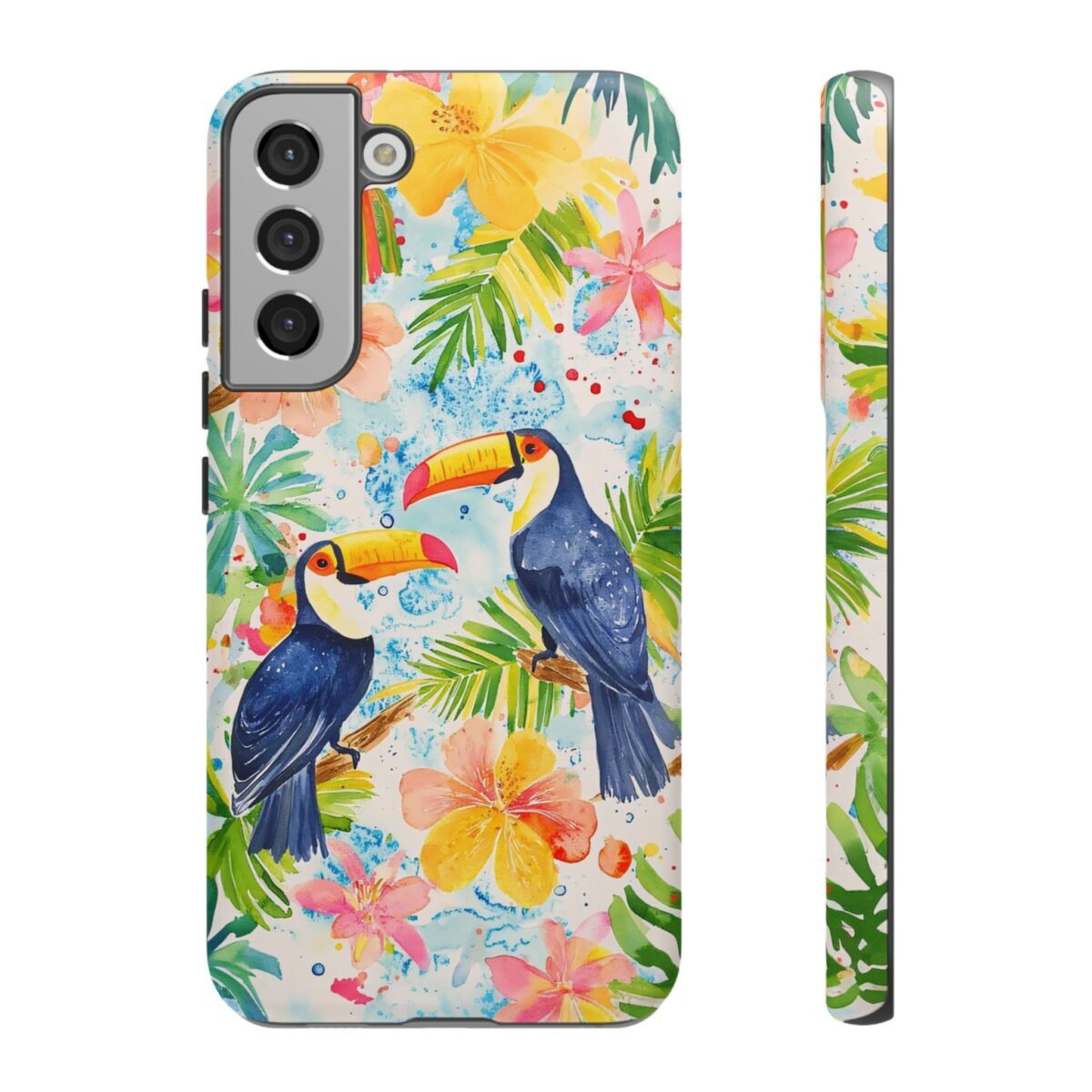 3468626703279563573_2048.jpeg Tropic Phone Case Tropical Toucan Phone Case iPhone Samsung Galaxy Google Pixel Tropical Palm Phone Case Summer Phone Casing iPhone 16 Case
