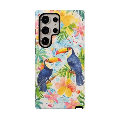 3715850133095853029_2048.jpeg Tropic Phone Case Tropical Toucan Phone Case iPhone Samsung Galaxy Google Pixel Tropical Palm Phone Case Summer Phone Casing iPhone 16 Case