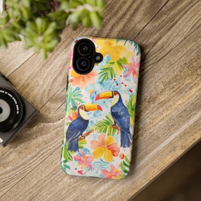 3729693523080856489_2048.jpeg Tropic Phone Case Tropical Toucan Phone Case iPhone Samsung Galaxy Google Pixel Tropical Palm Phone Case Summer Phone Casing iPhone 16 Case
