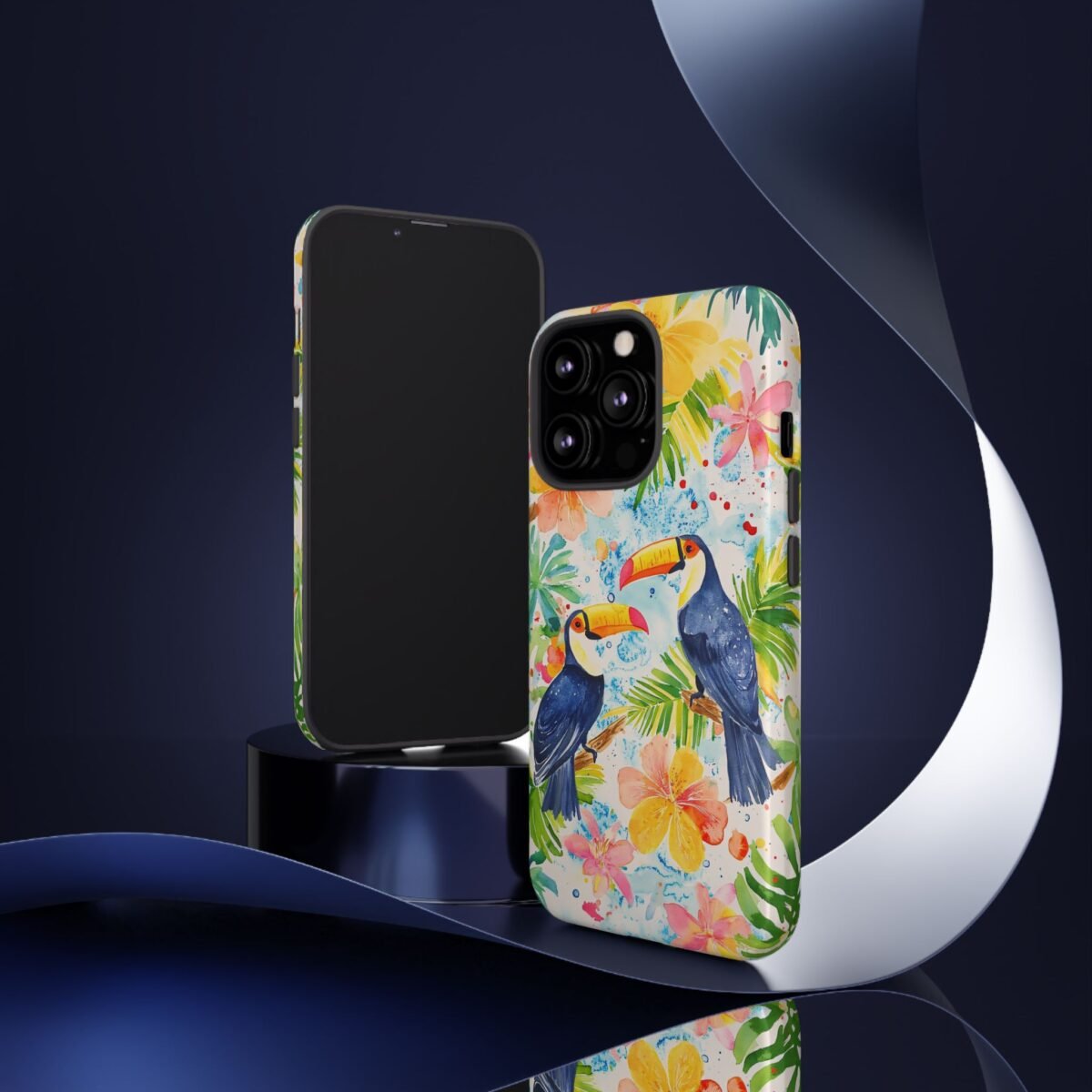 3791458399441021983_2048.jpeg Tropic Phone Case Tropical Toucan Phone Case iPhone Samsung Galaxy Google Pixel Tropical Palm Phone Case Summer Phone Casing iPhone 16 Case