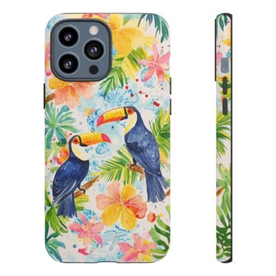 4053023314322732016_2048.jpeg Tropic Phone Case Tropical Toucan Phone Case iPhone Samsung Galaxy Google Pixel Tropical Palm Phone Case Summer Phone Casing iPhone 16 Case