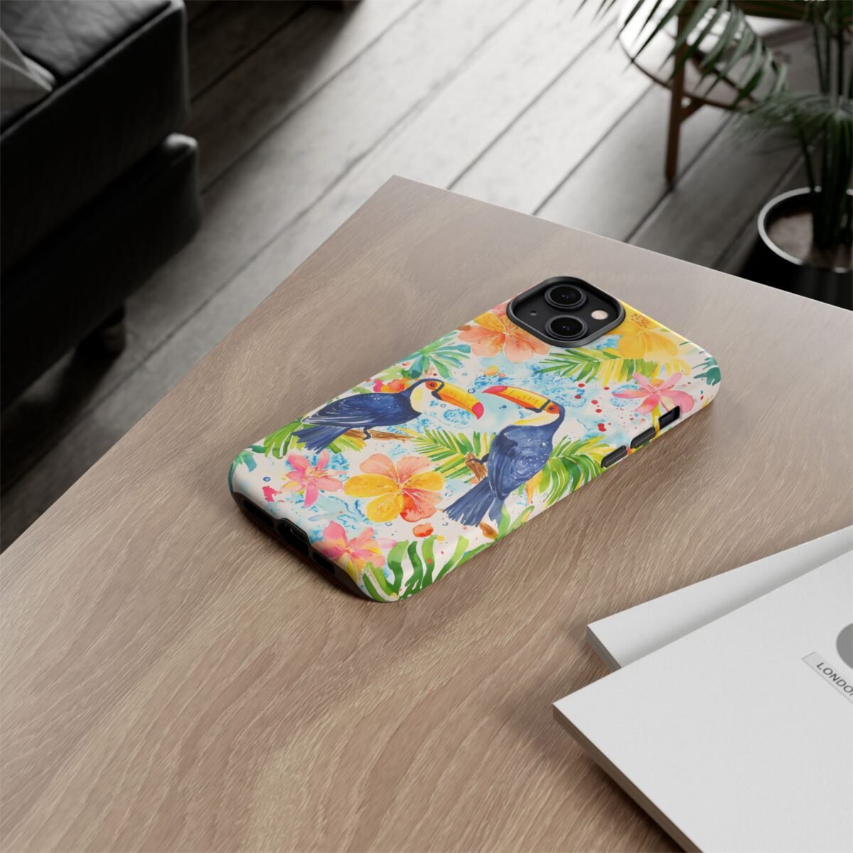 4522295177676957550_2048.jpeg Tropic Phone Case Tropical Toucan Phone Case iPhone Samsung Galaxy Google Pixel Tropical Palm Phone Case Summer Phone Casing iPhone 16 Case