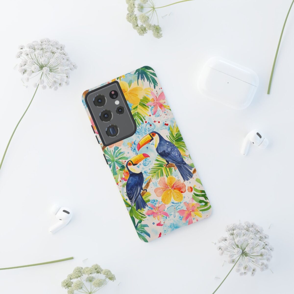 4736615133490935728_2048.jpeg Tropic Phone Case Tropical Toucan Phone Case iPhone Samsung Galaxy Google Pixel Tropical Palm Phone Case Summer Phone Casing iPhone 16 Case