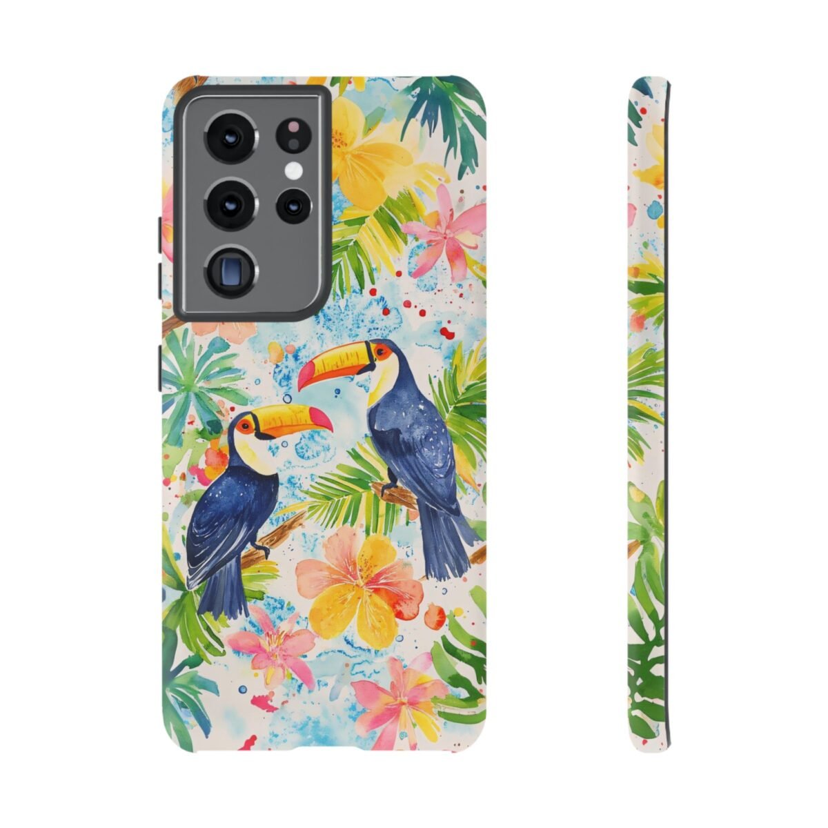 4991401268780298108_2048.jpeg Tropic Phone Case Tropical Toucan Phone Case iPhone Samsung Galaxy Google Pixel Tropical Palm Phone Case Summer Phone Casing iPhone 16 Case