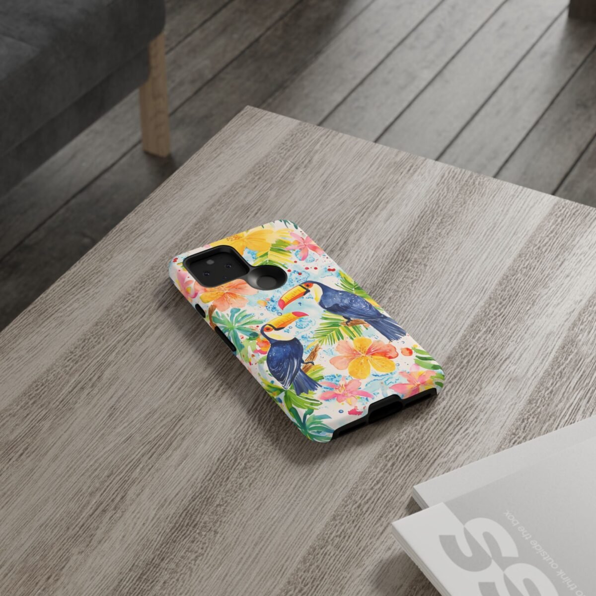 5133302452919610094_2048.jpeg Tropic Phone Case Tropical Toucan Phone Case iPhone Samsung Galaxy Google Pixel Tropical Palm Phone Case Summer Phone Casing iPhone 16 Case