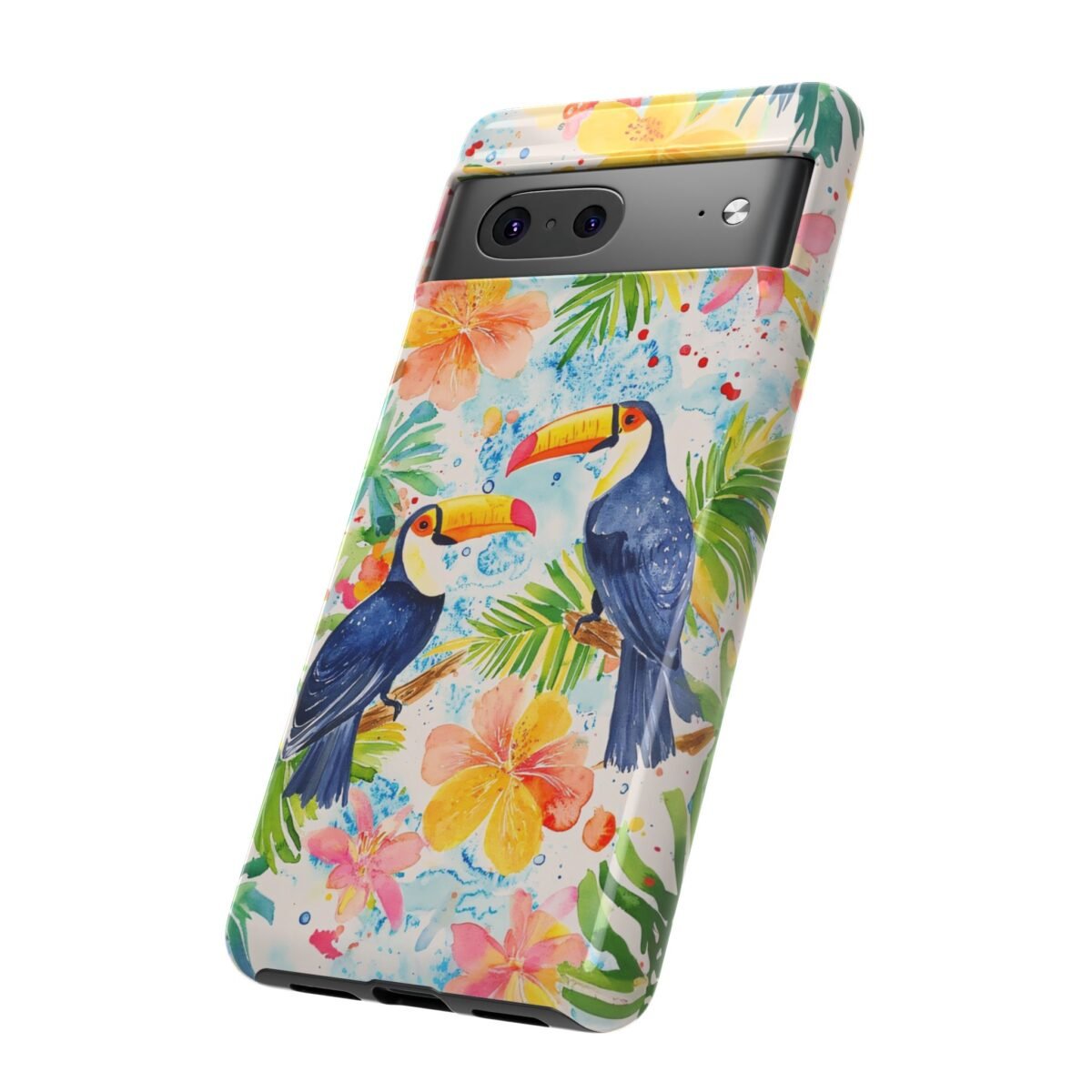 6000397590732086708_2048.jpeg Tropic Phone Case Tropical Toucan Phone Case iPhone Samsung Galaxy Google Pixel Tropical Palm Phone Case Summer Phone Casing iPhone 16 Case