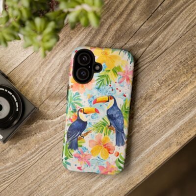 6224813745144218165_2048.jpeg Tropic Phone Case Tropical Toucan Phone Case iPhone Samsung Galaxy Google Pixel Tropical Palm Phone Case Summer Phone Casing iPhone 16 Case