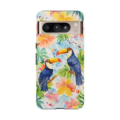 7038864959564598303_2048.jpeg Tropic Phone Case Tropical Toucan Phone Case iPhone Samsung Galaxy Google Pixel Tropical Palm Phone Case Summer Phone Casing iPhone 16 Case