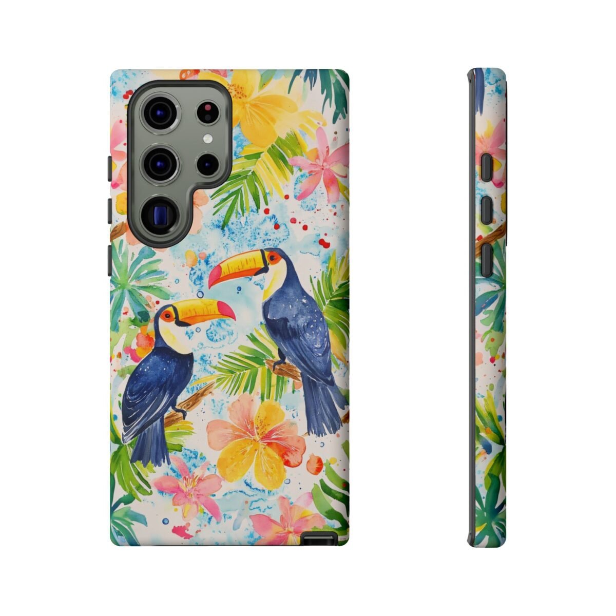 8646419641436772597_2048.jpeg Tropic Phone Case Tropical Toucan Phone Case iPhone Samsung Galaxy Google Pixel Tropical Palm Phone Case Summer Phone Casing iPhone 16 Case