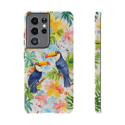 9306157219720109295_2048.jpeg Tropic Phone Case Tropical Toucan Phone Case iPhone Samsung Galaxy Google Pixel Tropical Palm Phone Case Summer Phone Casing iPhone 16 Case