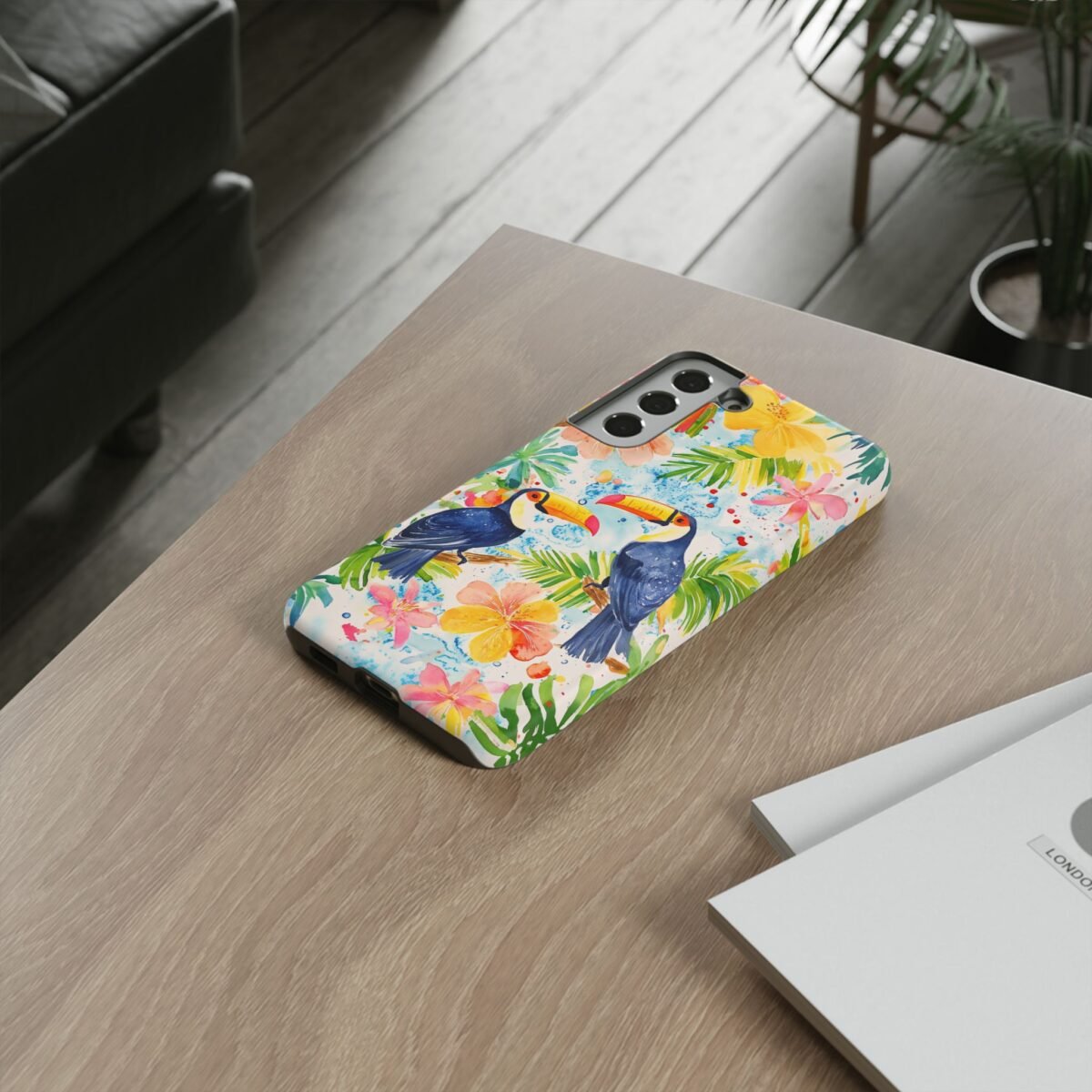 9880725486718096400_2048.jpeg Tropic Phone Case Tropical Toucan Phone Case iPhone Samsung Galaxy Google Pixel Tropical Palm Phone Case Summer Phone Casing iPhone 16 Case
